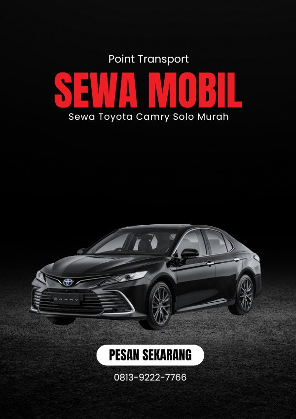 Sewa Mobil Solo Murah Camry