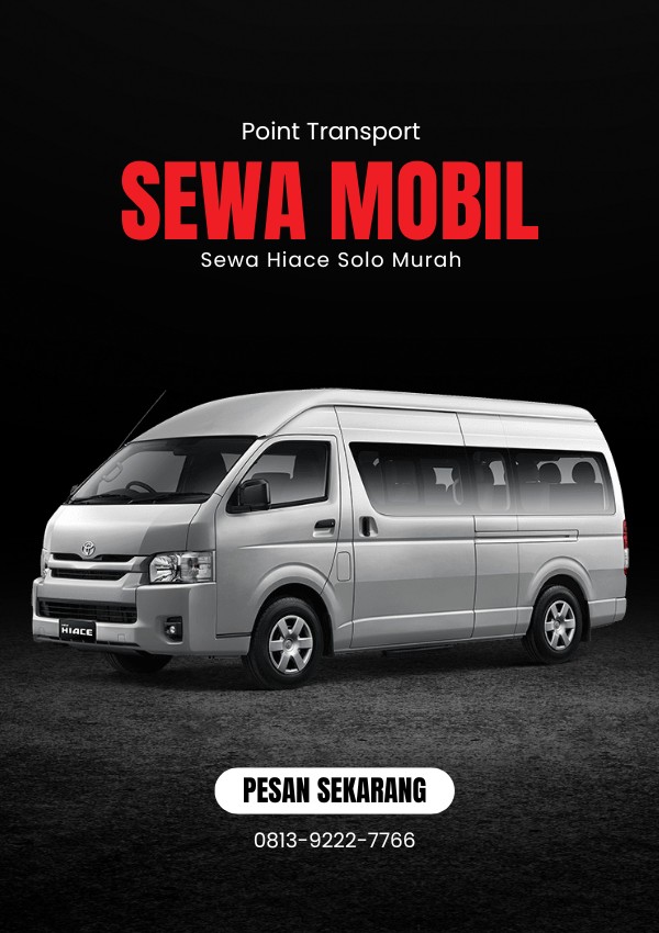 Sewa Mobil Solo Murah Hiace
