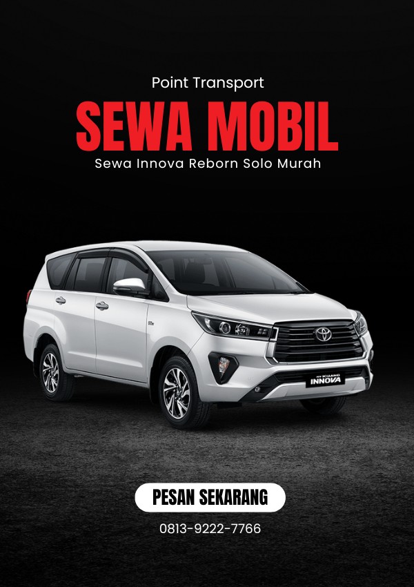 Sewa Mobil Solo Murah Innova Reborn