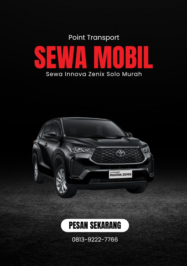 Sewa Mobil Solo Murah Innova Zenix