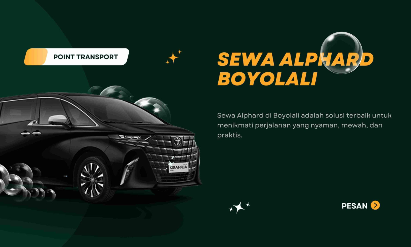 Sewa Alphard Boyolali