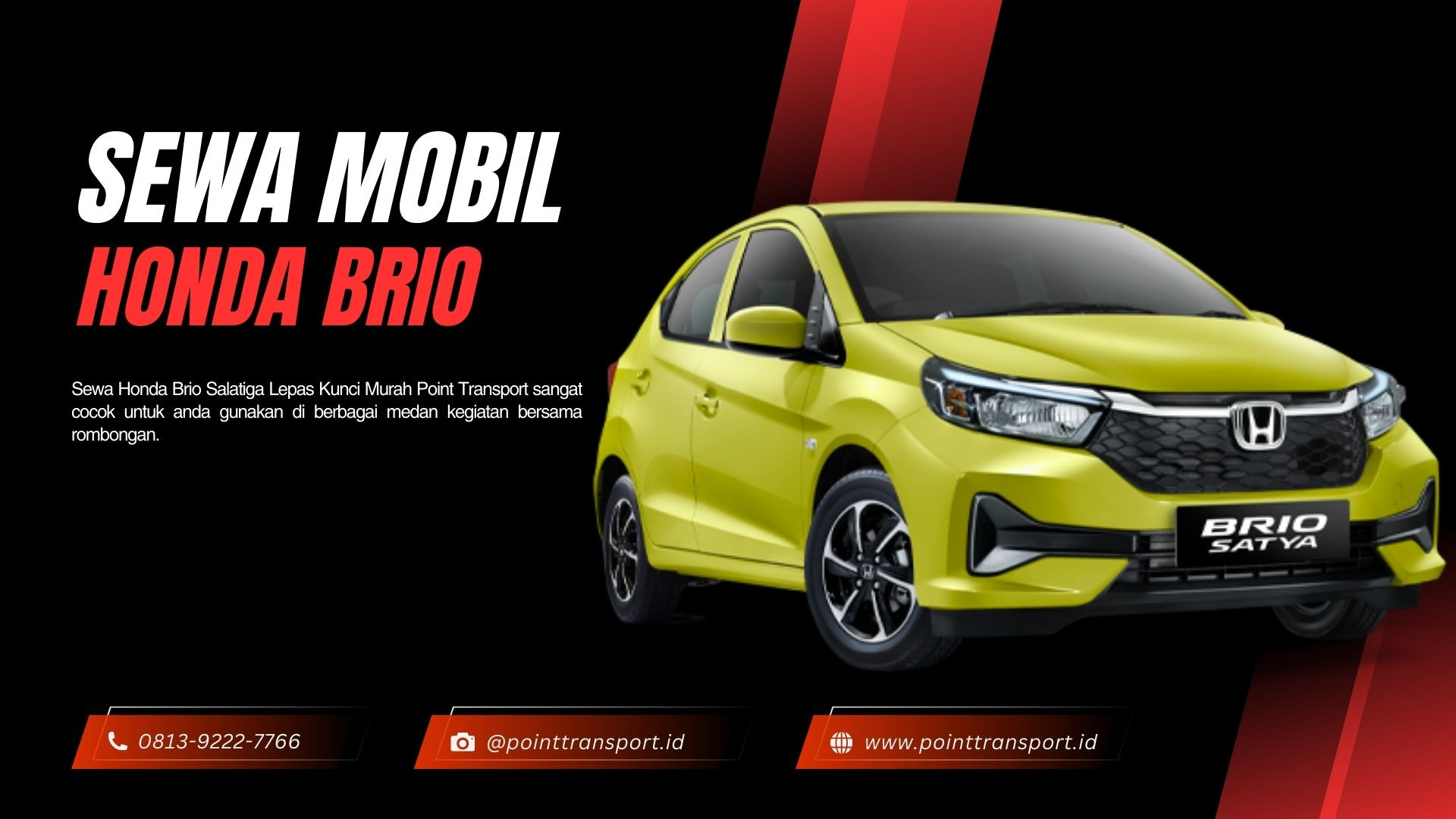 Sewa Honda Brio Salatiga